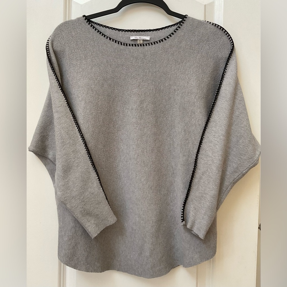 Vila Milano Stitch Trim Dolman Sleeve Sweater - Picture 1 of 5